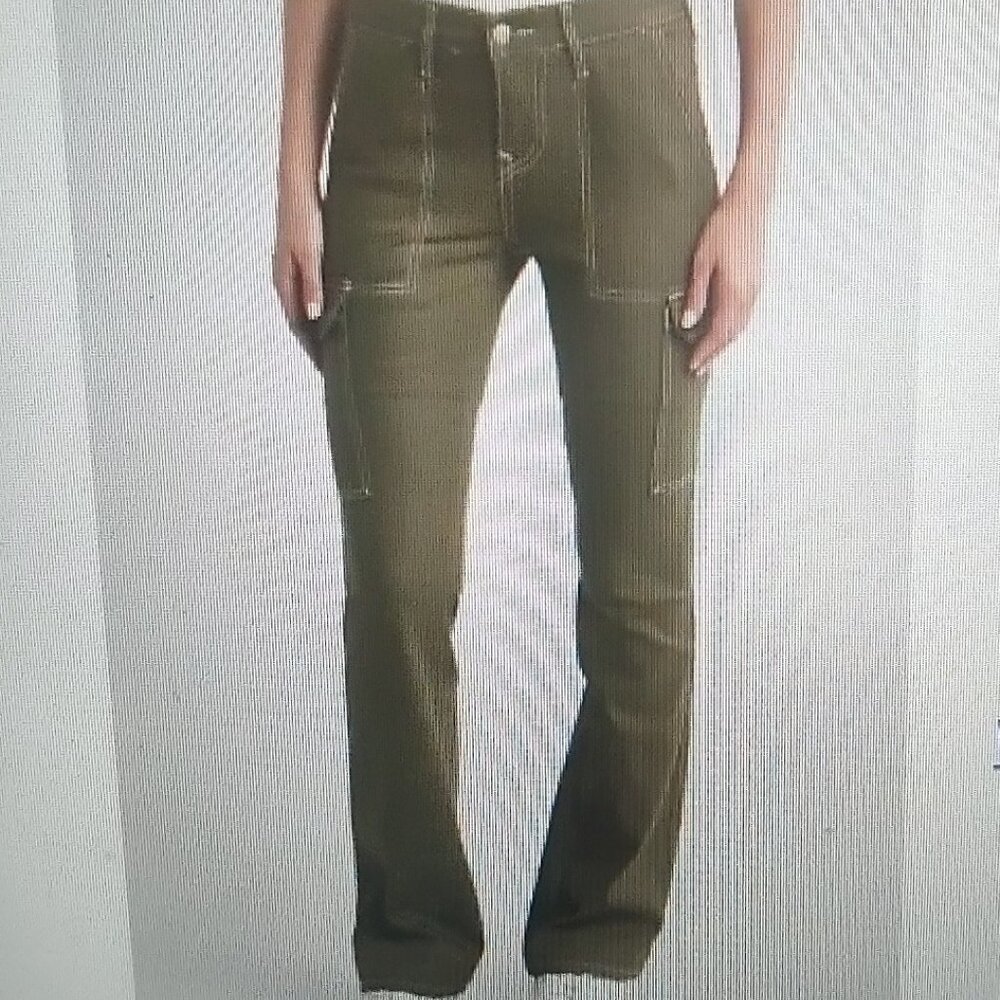 True Religion Cargo Pocket Bootcut Jeans - Size 27